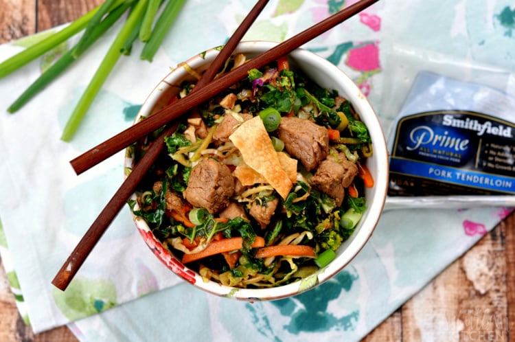 Chinese Pork Egg Roll in a Bowl