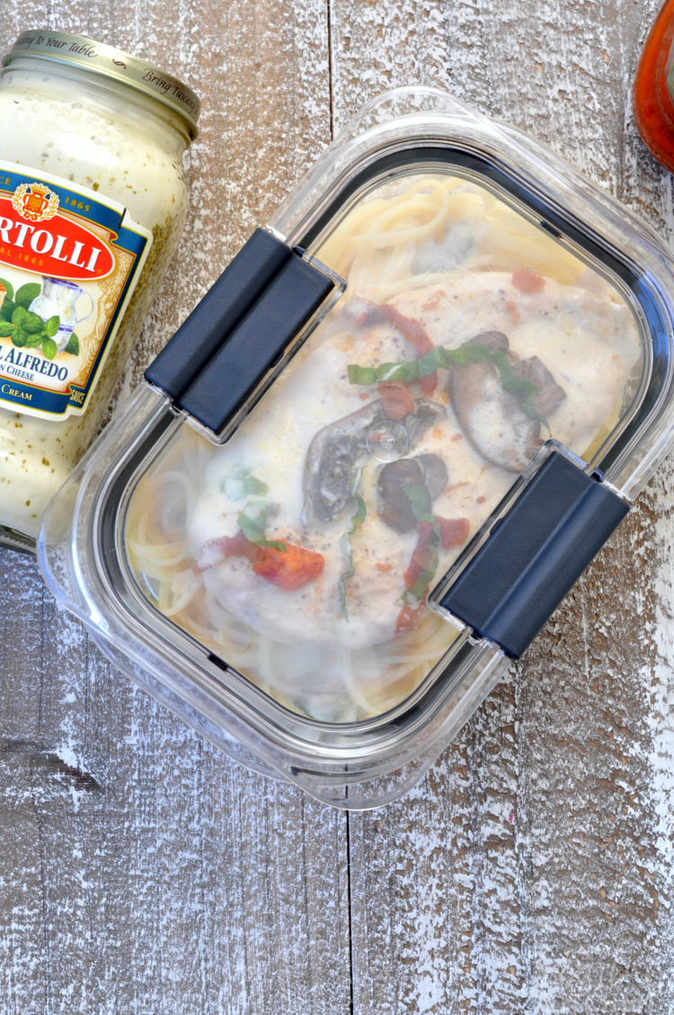 Tomato Basil Chicken Skillet