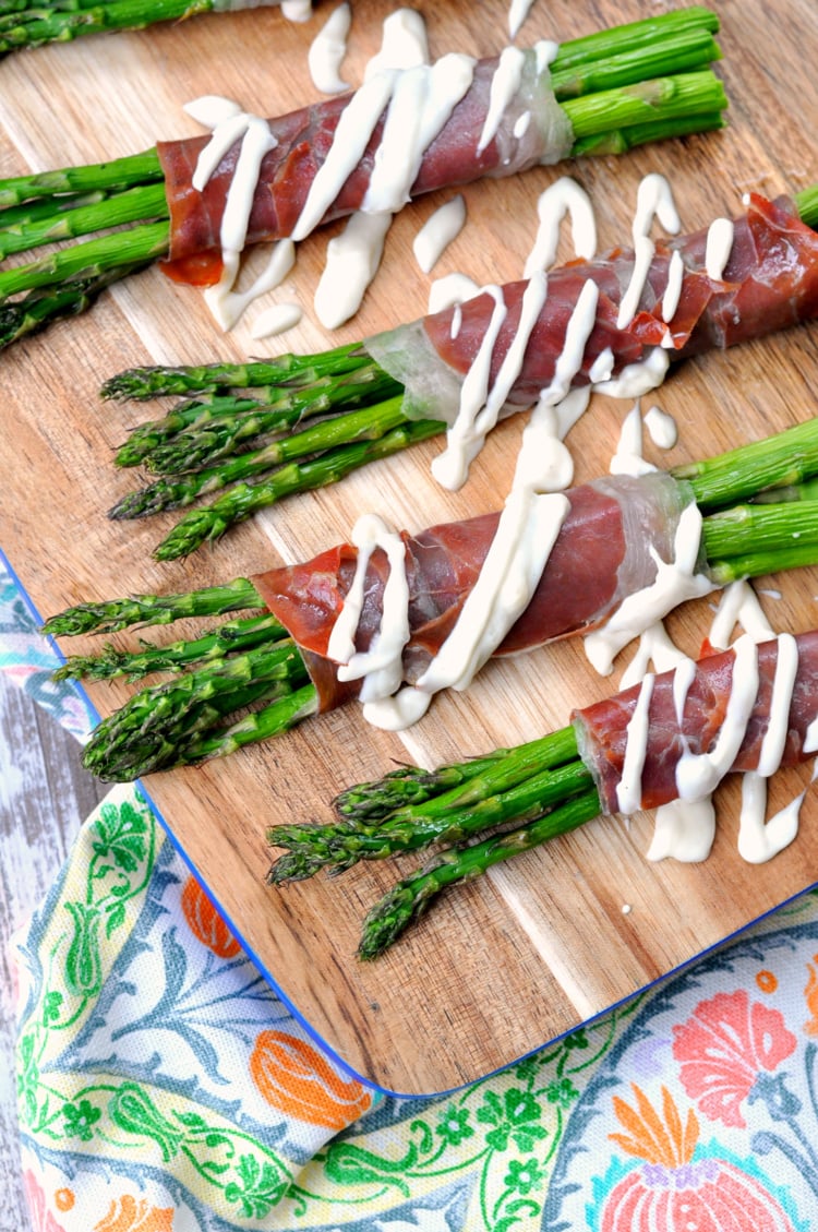 Prosciutto Wrapped Asparagus