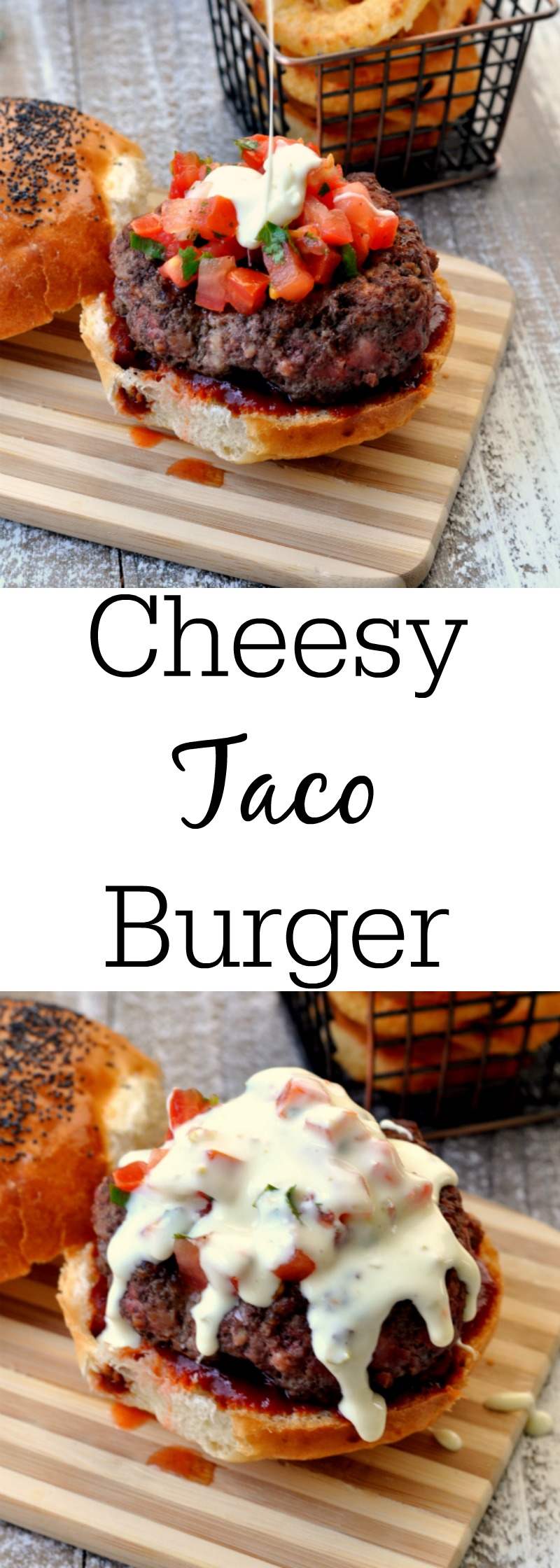 Cheesy Taco Burger