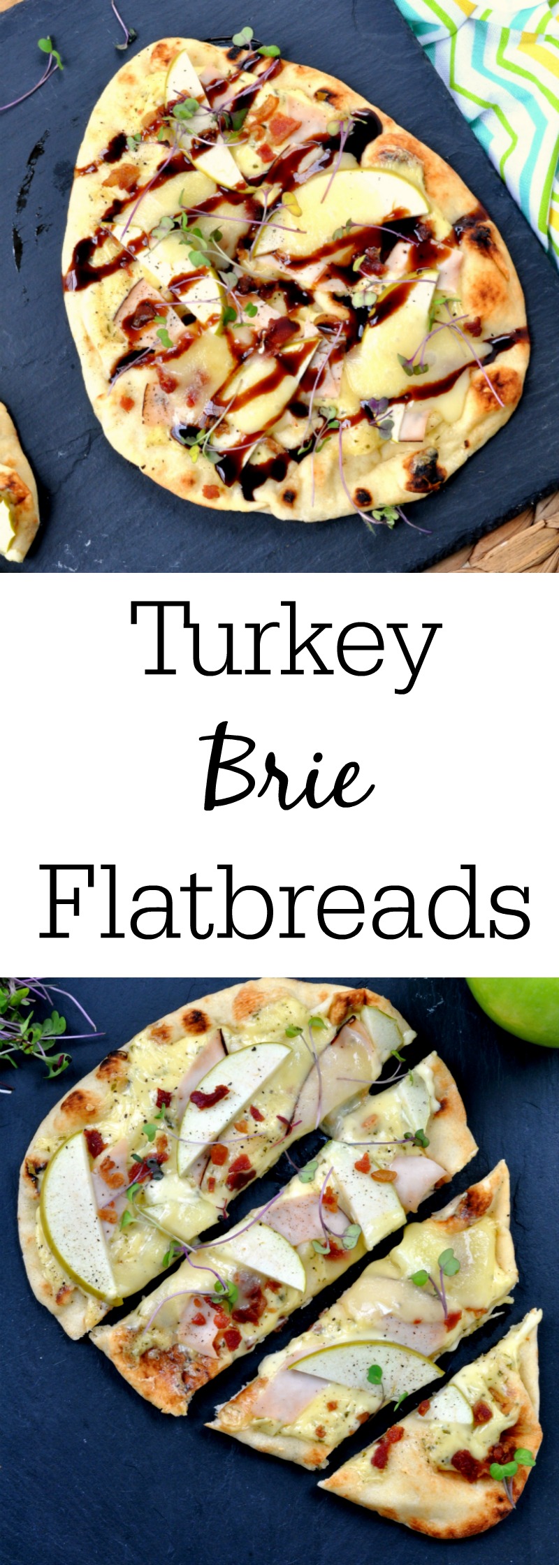 Turkey Apple Brie Flatbread