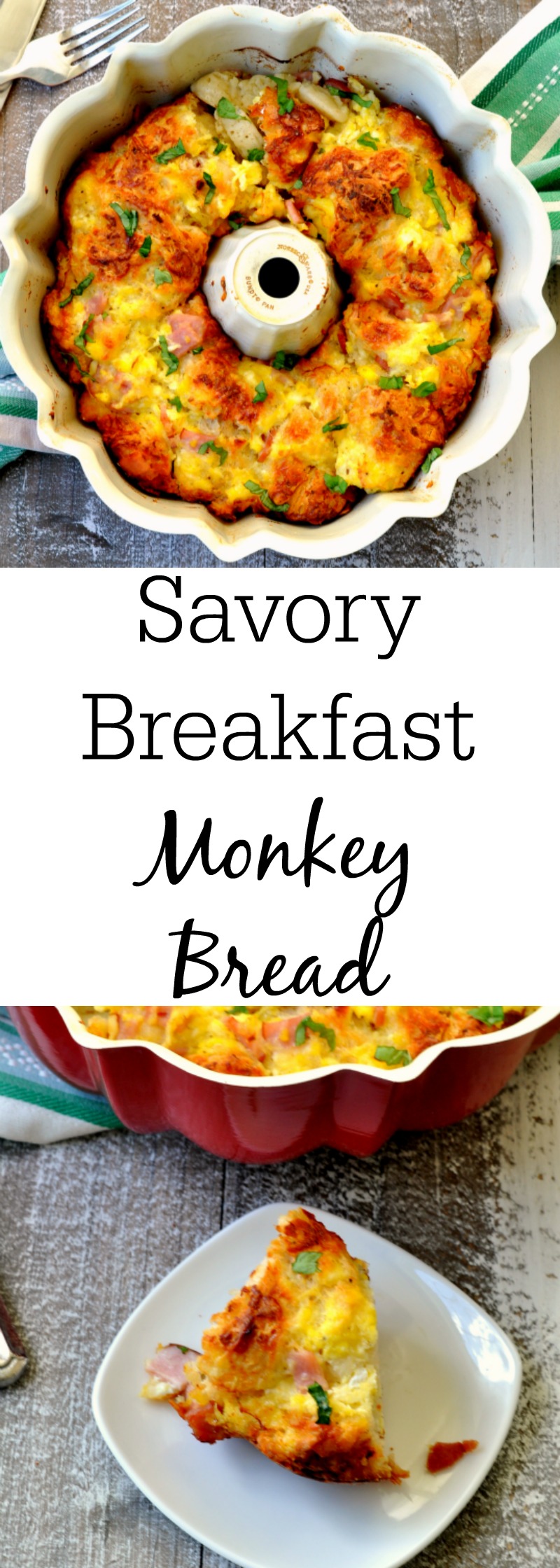 Savory Breakfast Monkey Bread