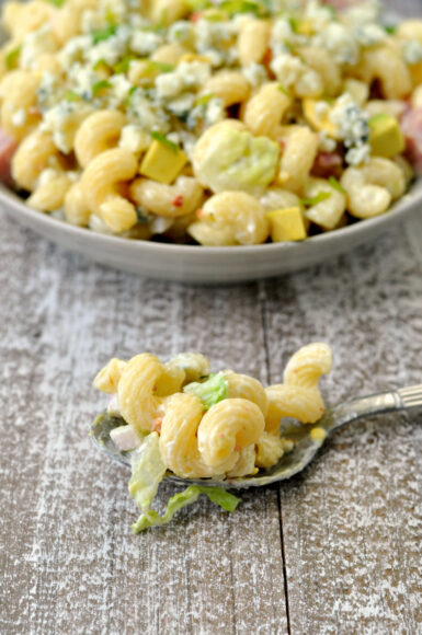 Easy California Cobb Pasta Salad - A Cold Pasta Salad Recipe