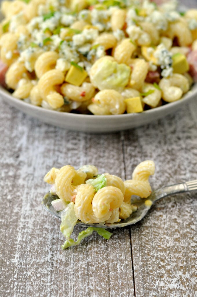 Easy California Cobb Pasta Salad - A Cold Pasta Salad Recipe