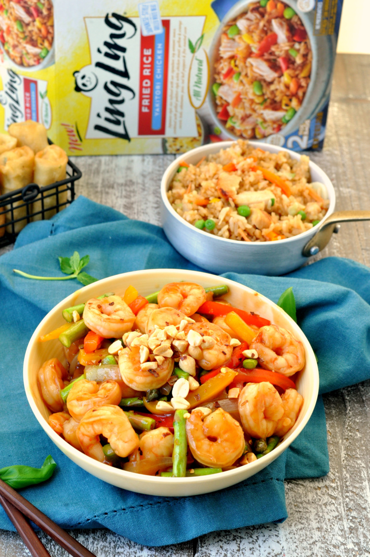 Kung Pao Shrimp and Perfect Fried Rice
