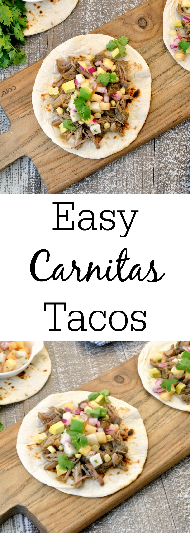 Easy Carnitas Tacos