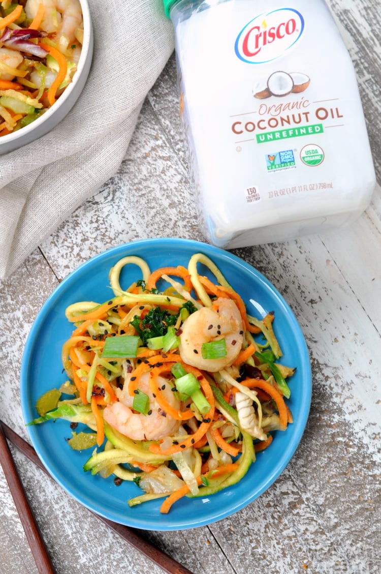 Shrimp Vegetable Noodle Chow Mein