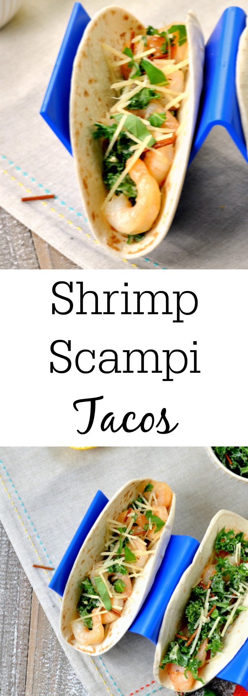 Shrimp Scampi Tacos