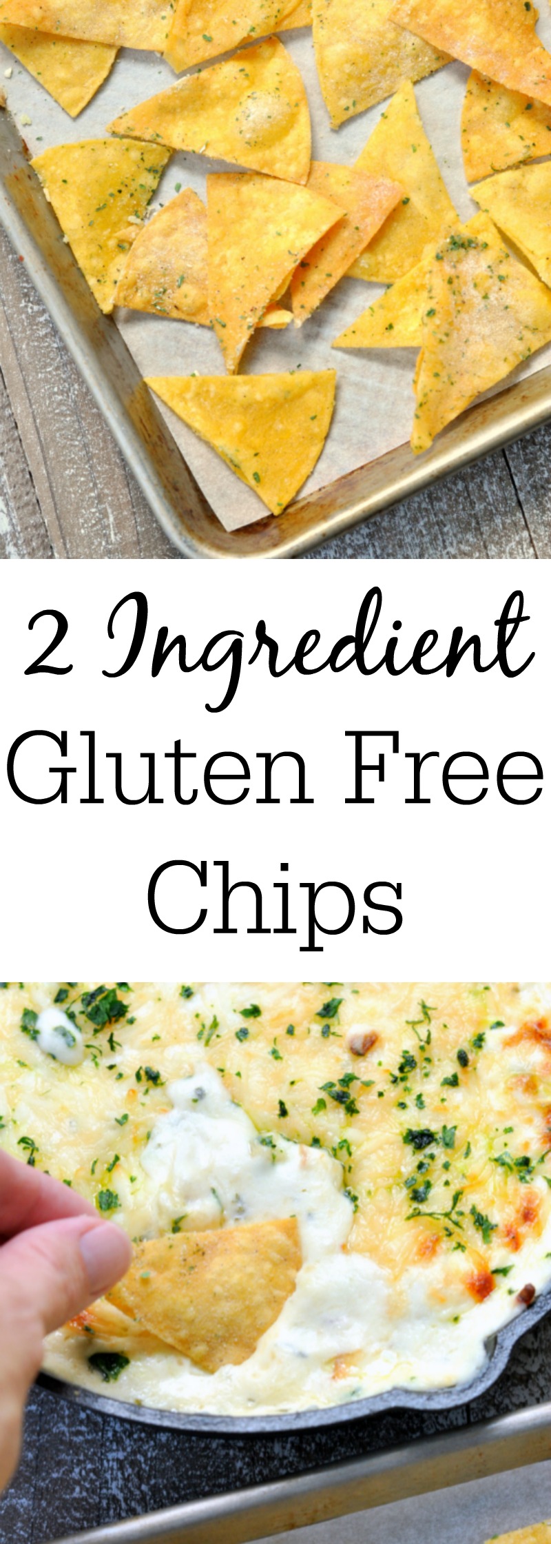Two Ingredient Gluten Free Chips