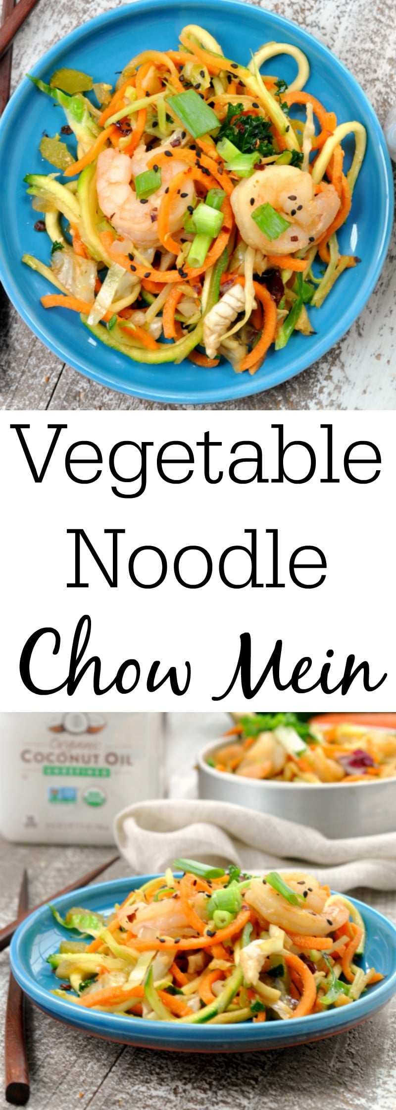 Shrimp Vegetable Noodle Chow Mein