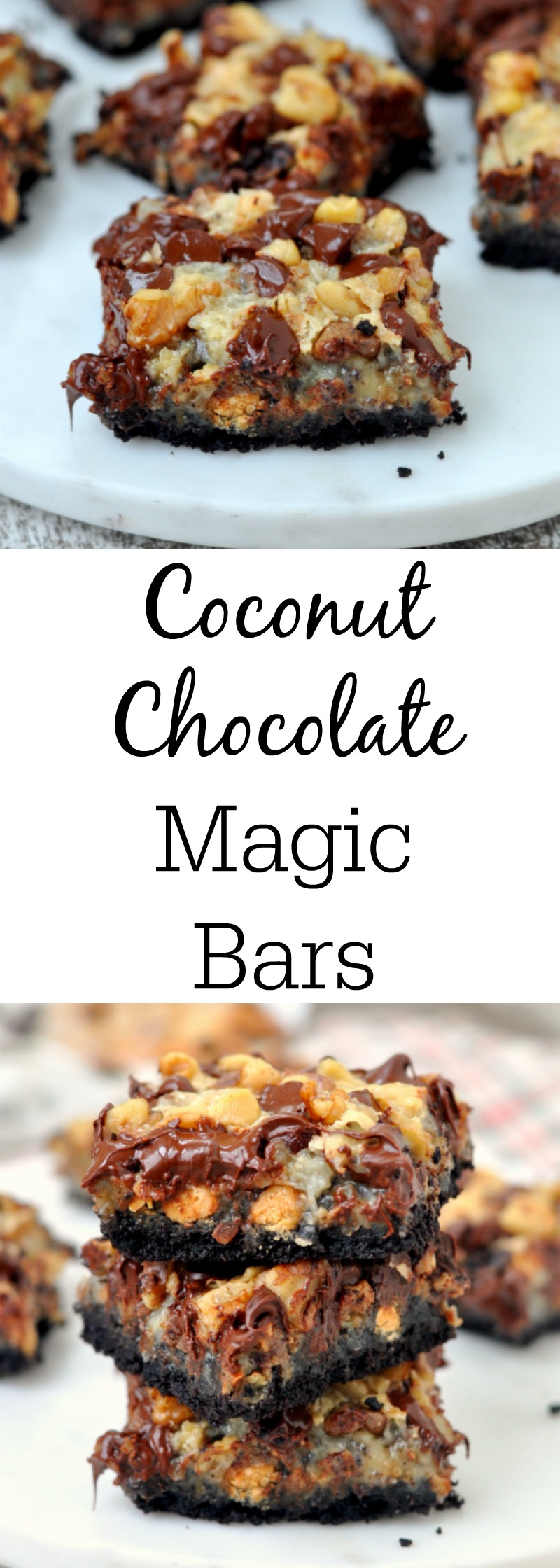 Coconut Chocolate Magic Bars