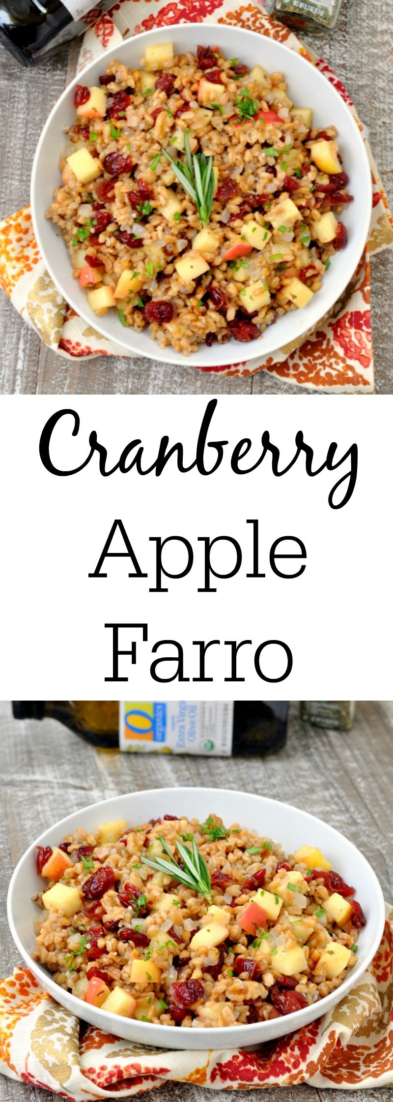 Cranberry Apple Farro