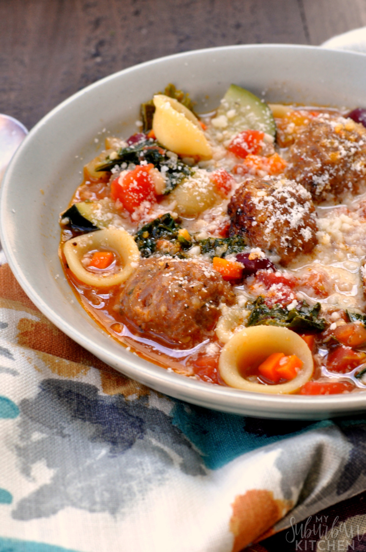 Meatball Minestrone