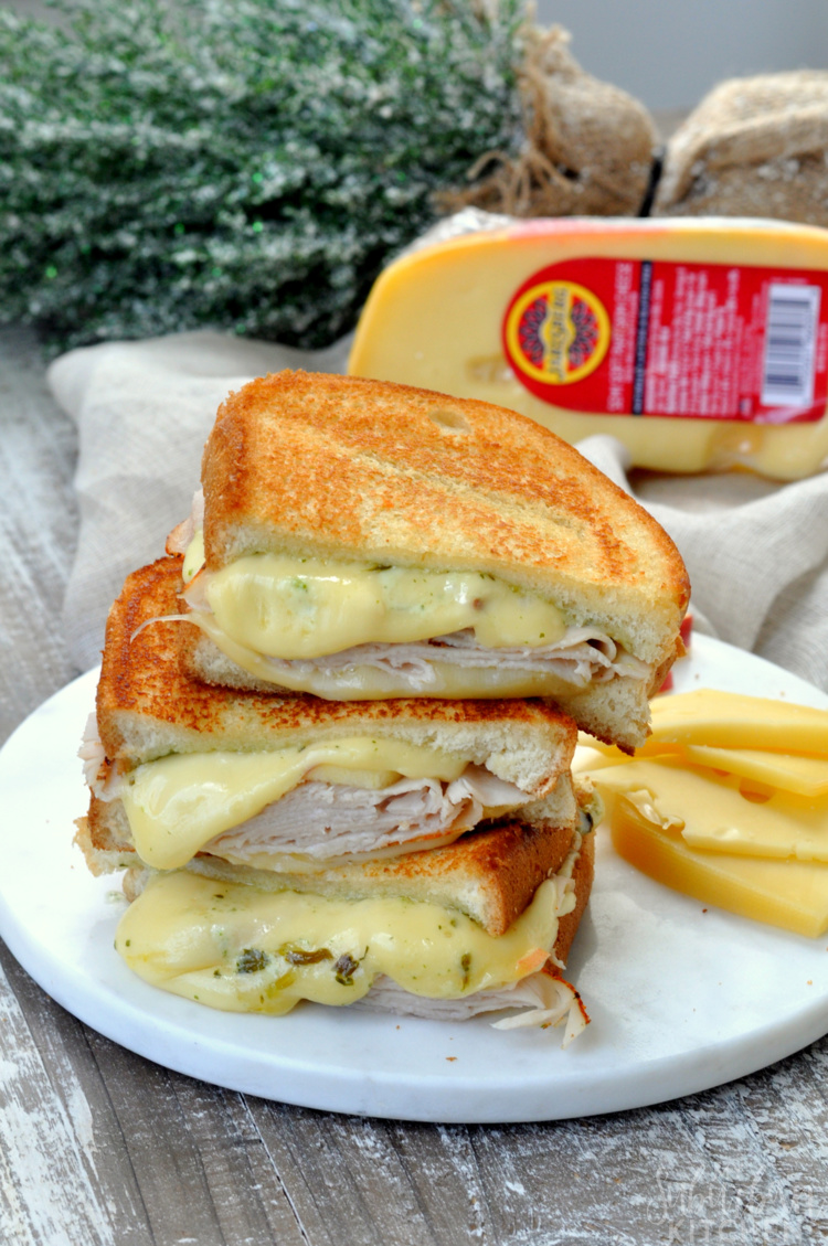 Turkey Apple Grilled Cheese Recipe