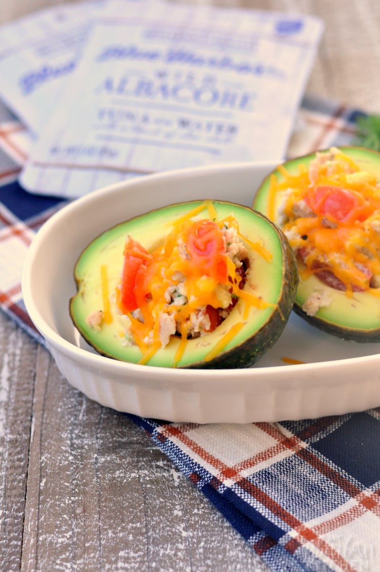 Tuna Melt Stuffed Avocado My Suburban Kitchen