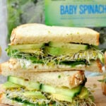 Green Goddess Vegetable Sandwich