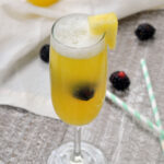 Pineapple Blackberry Mimosa