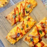BBQ Shredded Pork Pimento Cheese Pizza
