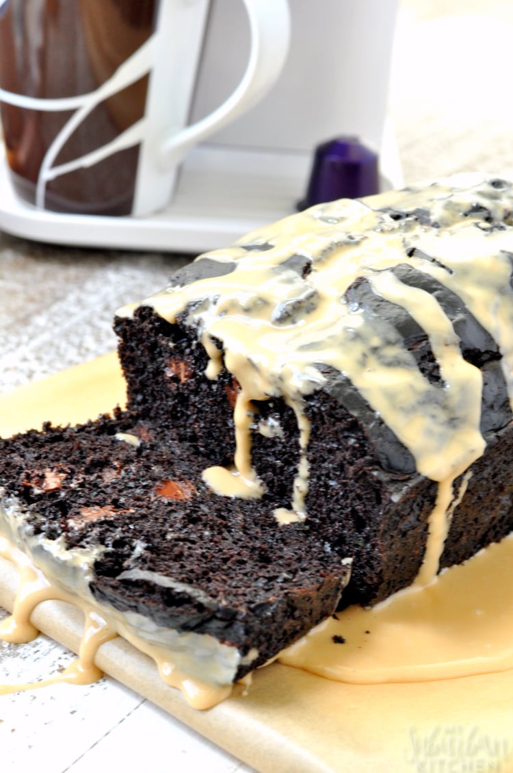 Chocolate Espresso Zucchini Bread