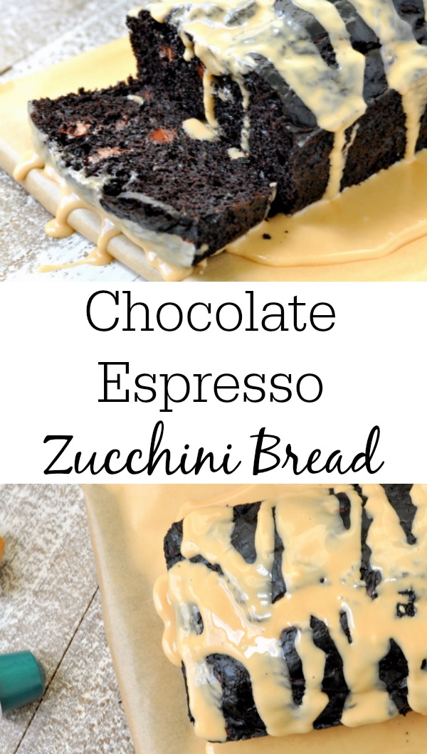 Chocolate Espresso Zucchini Bread