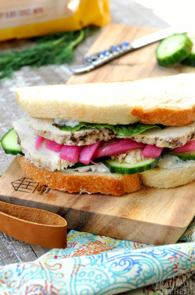 Greek Chicken Sandwich My Suburban Kitchen