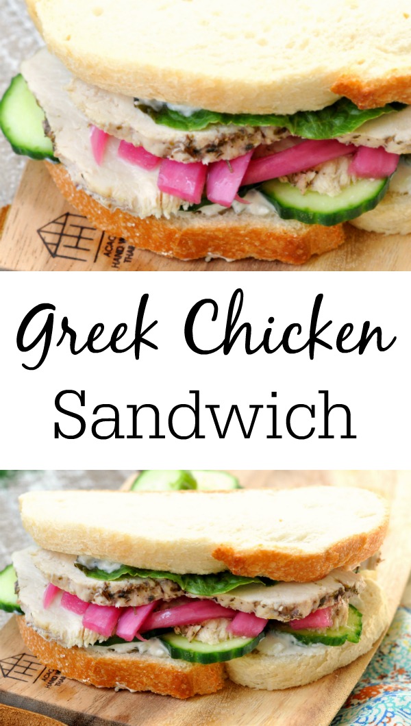 Greek Chicken Sandwich
