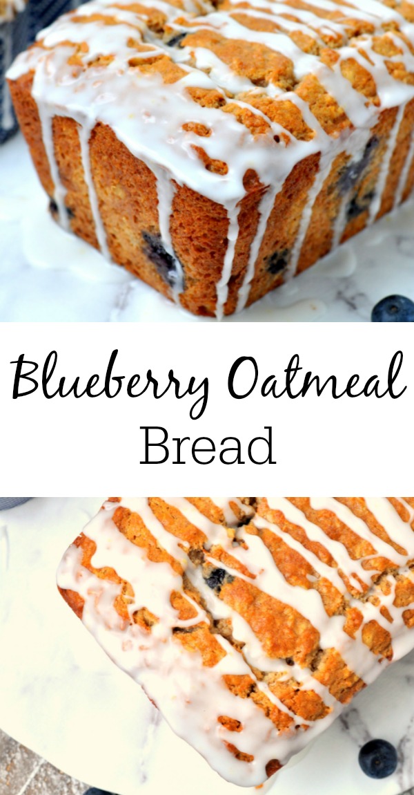Blueberry Oatmeal Bread