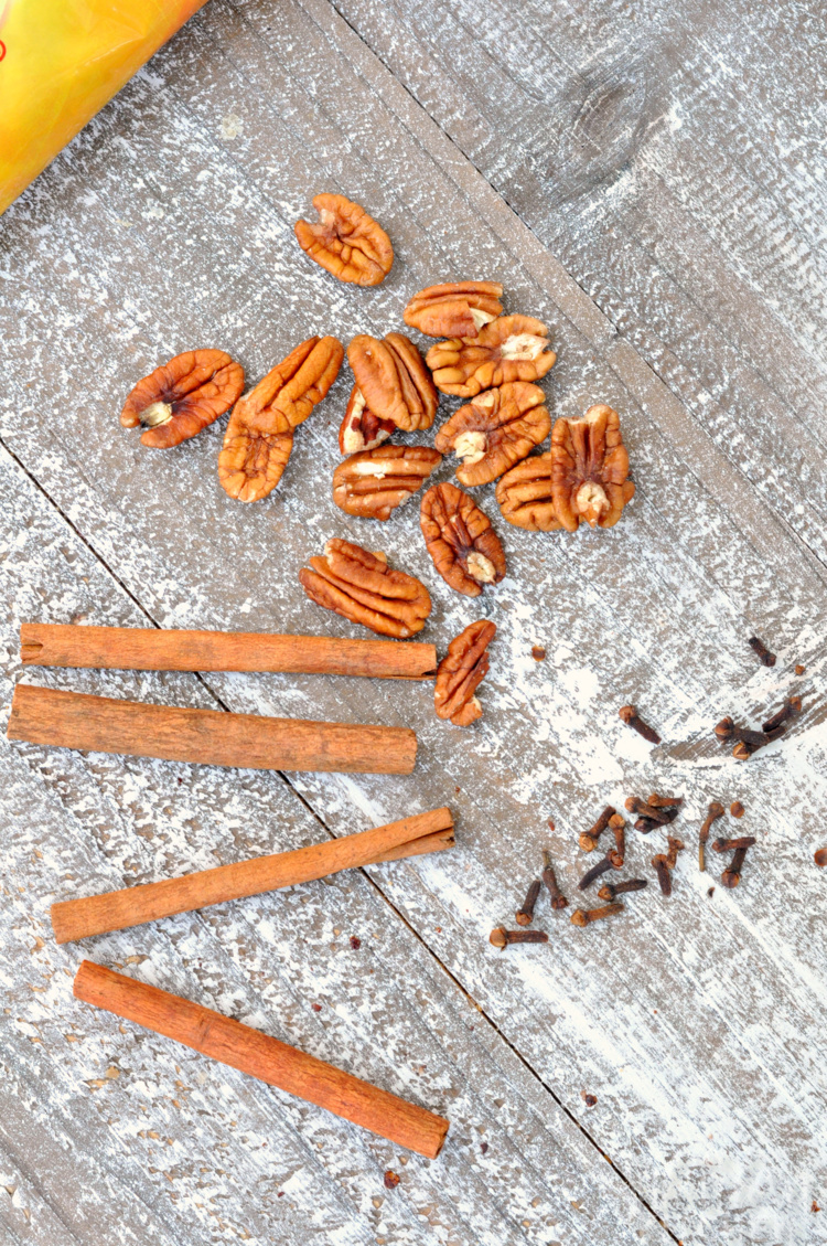 Chai Spiced Roasted Pecans