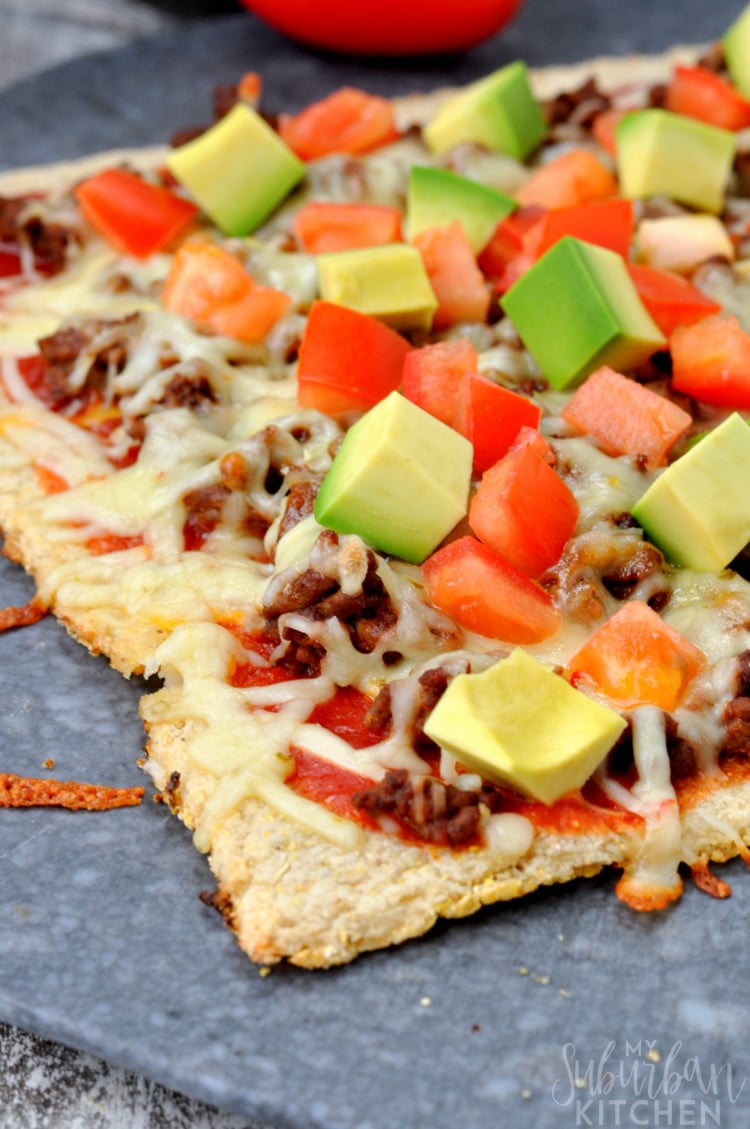 Healthier Mexican Pizza