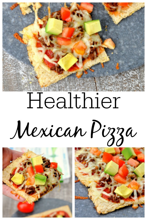 Healthier Mexican Pizza