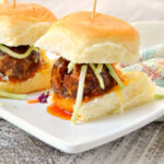 Pineapple Meatball Sliders