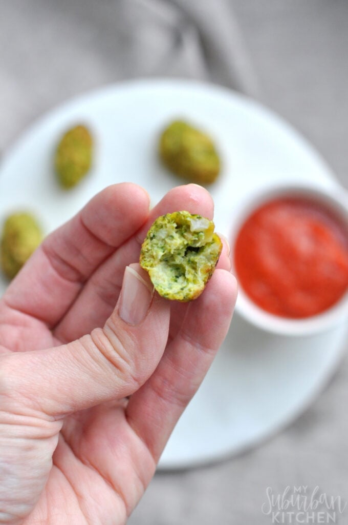 Air Fryer Broccoli Tots My Suburban Kitchen