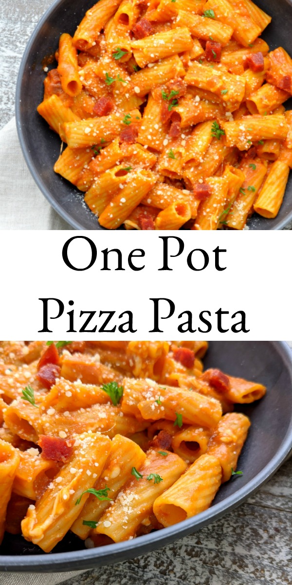 One Pot Pizza Pasta