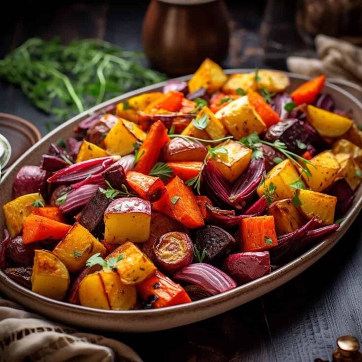 Image for Oven Roasted Root Vegetables