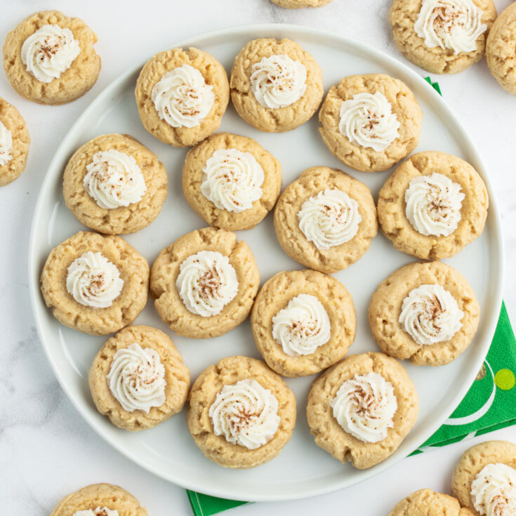 Image for Eggnog Thumbprint Cookies