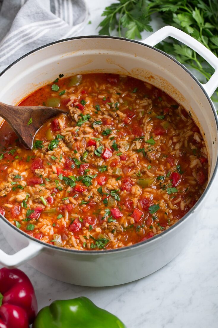 Image for Cozy Stuffed Pepper Soup