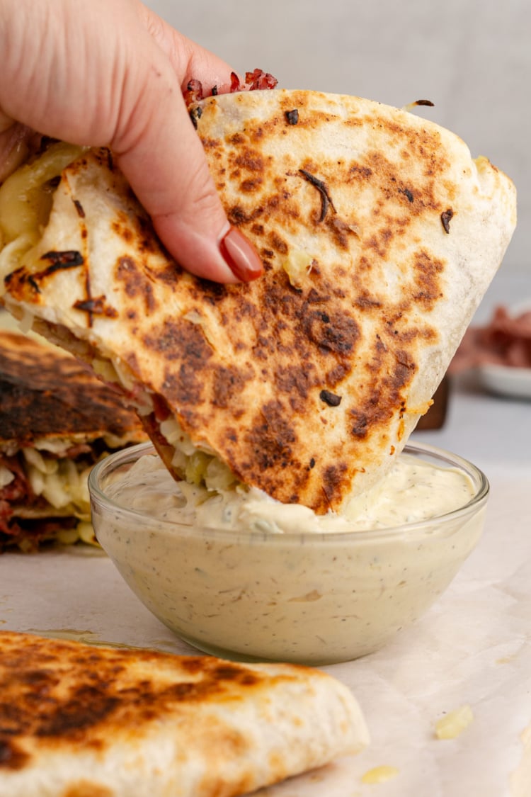 Corned Beef Quesadilla My Suburban Kitchen