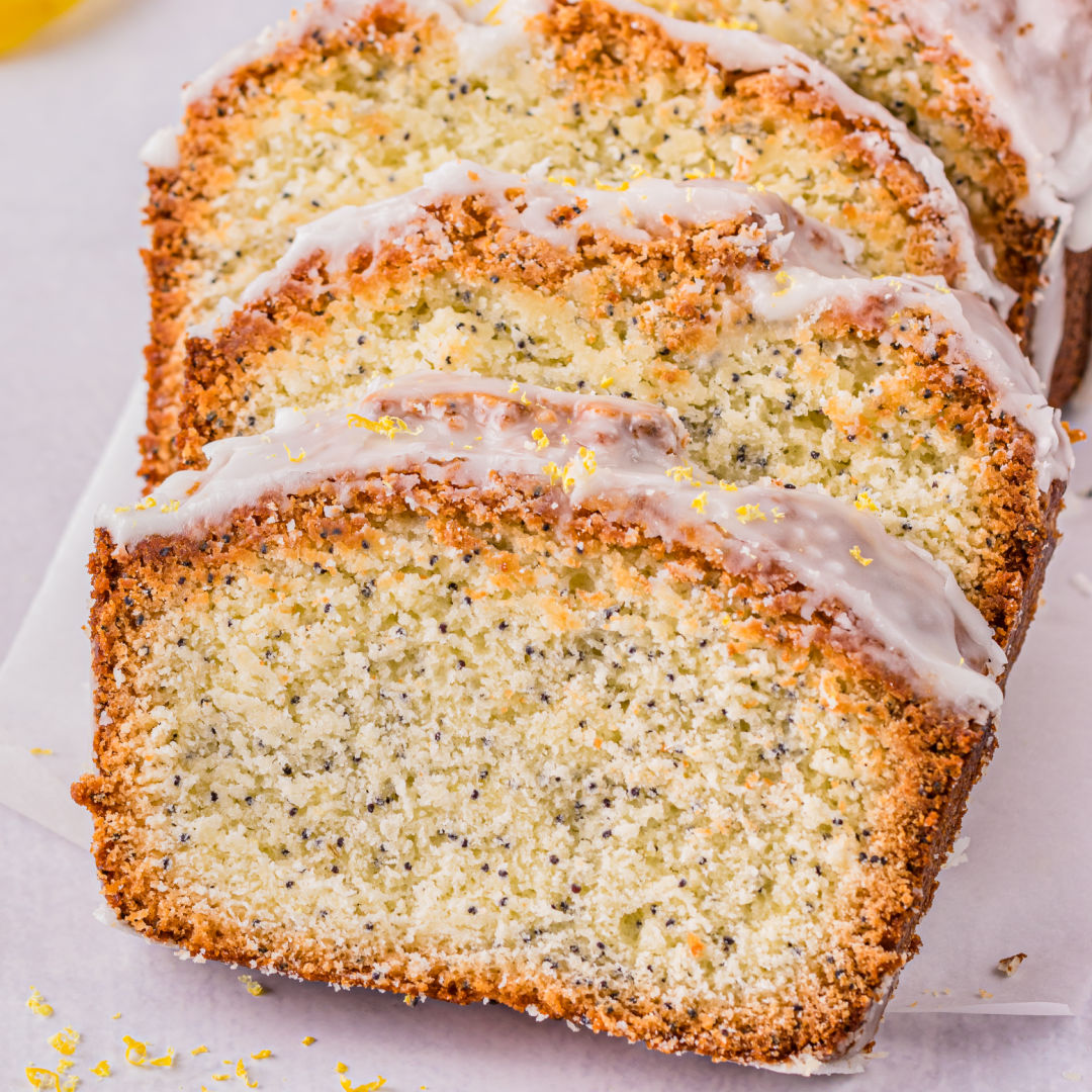 Image for Almond Poppy Seed Pound Cake