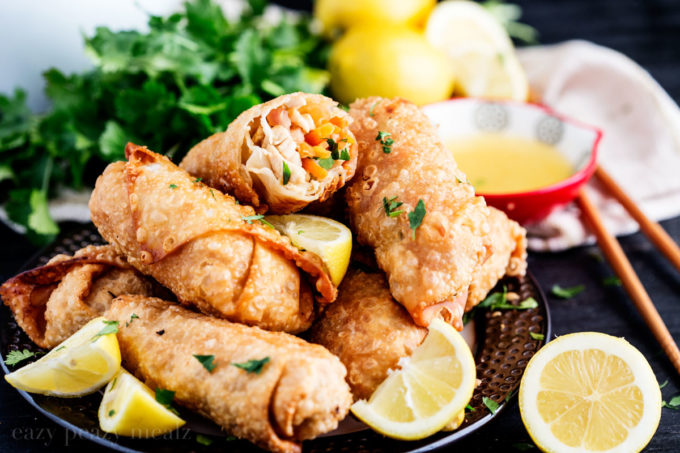 Image for Lemon Chicken Egg Rolls