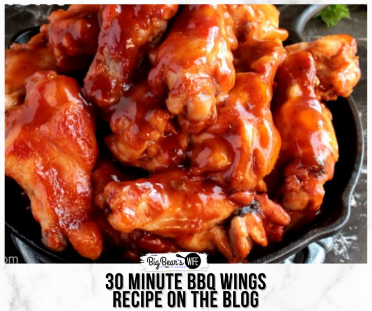 Image for 30 Minute 2 Ingredient BBQ Wings