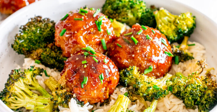 Image for Sheet Pan Teriyaki Chicken Meatballs