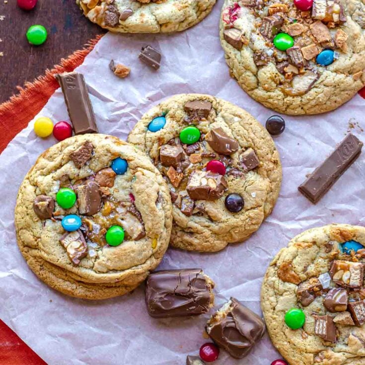 Image for Leftover Halloween Candy Cookies