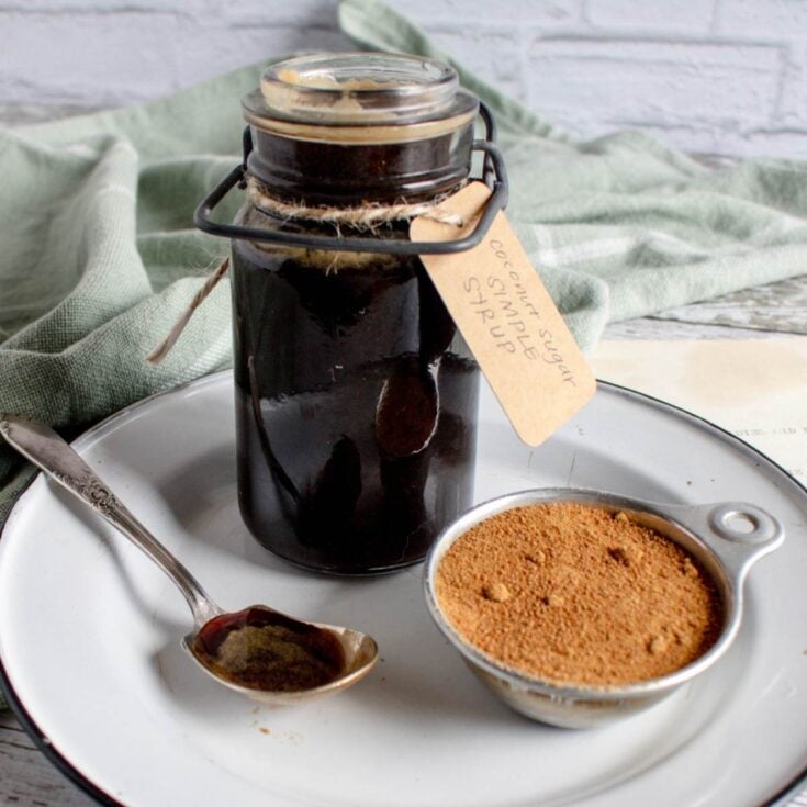Image for Homemade Coconut Palm Sugar Simple Syrup Recipe