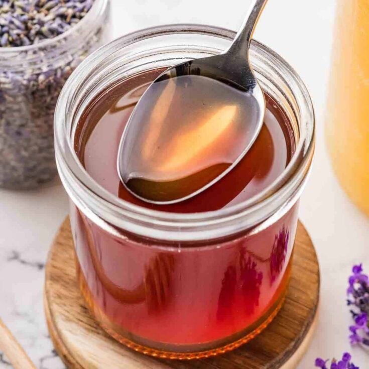 Image for Honey Lavender Simple Syrup