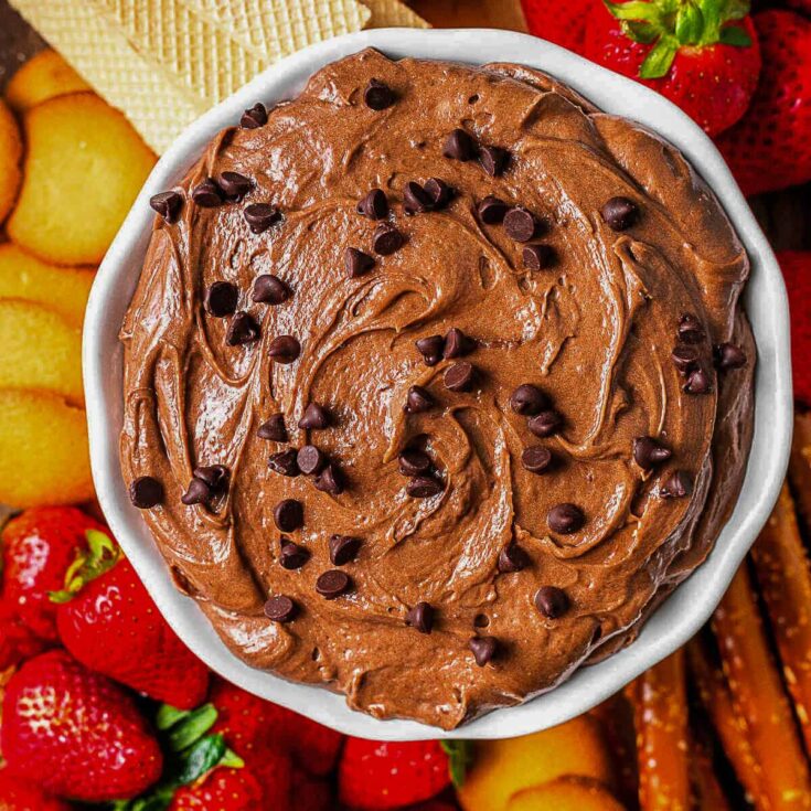 Image for Easy No-Bake Brownie Batter Dessert Dip