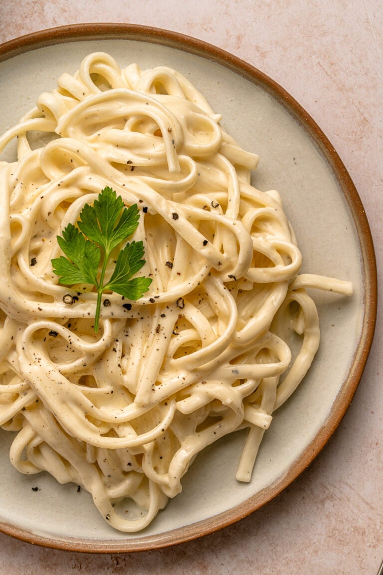 Cottage Cheese Alfredo Sauce
