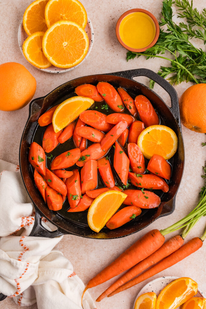 Orange Glazed Carrots - My Suburban Kitchen