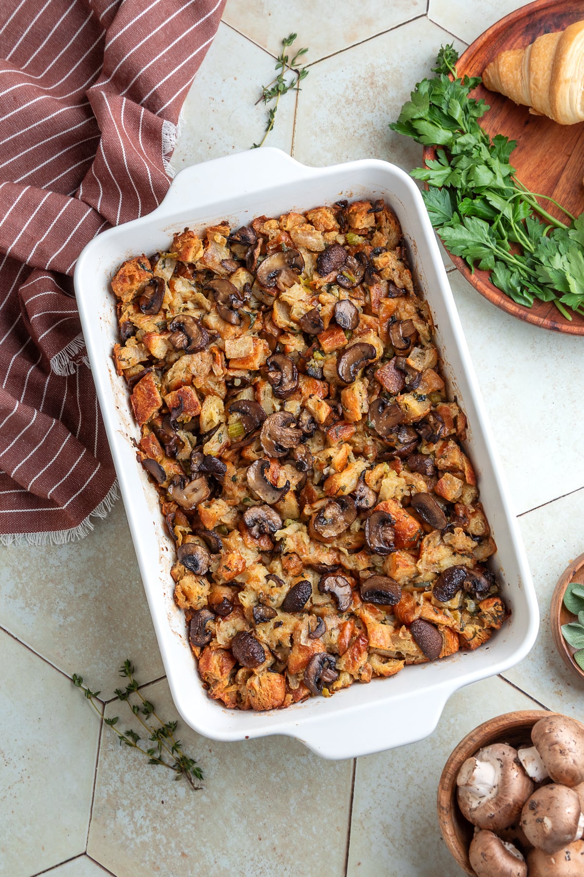 Brown Butter Herb Stuffing
